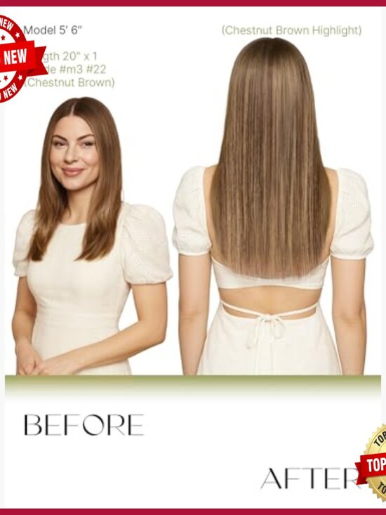 Remy Human Hair Clip-In Extensions 16\